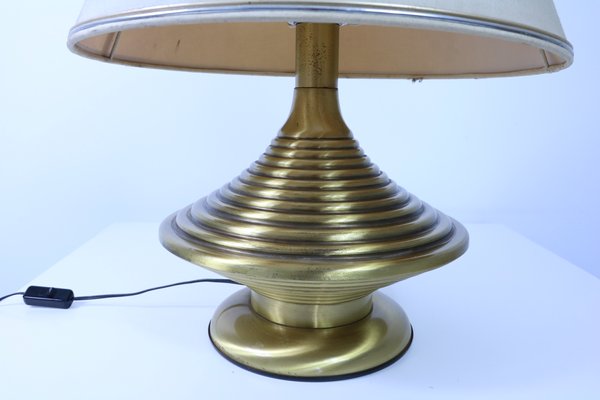 Mid-Century Brass Table Lamp-SXX-669645