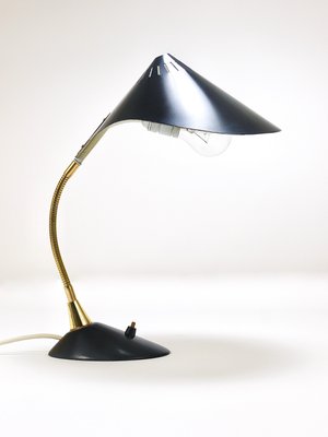 Mid-Century Brass Table Lamp, 1950s-MWV-1720373