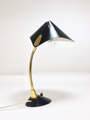 Mid-Century Brass Table Lamp, 1950s-MWV-1720373