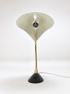 Mid-Century Brass Table Lamp, 1950s-MWV-1720373