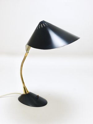 Mid-Century Brass Table Lamp, 1950s-MWV-1720373