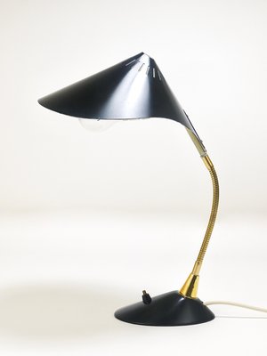 Mid-Century Brass Table Lamp, 1950s-MWV-1720373