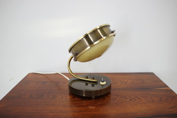 Mid-Century Brass Table Lamp, 1950s-TZ-562446