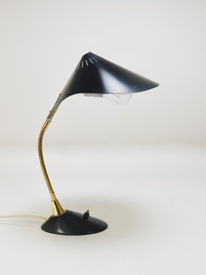 Mid-Century Brass Table Lamp, 1950s-MWV-1720373