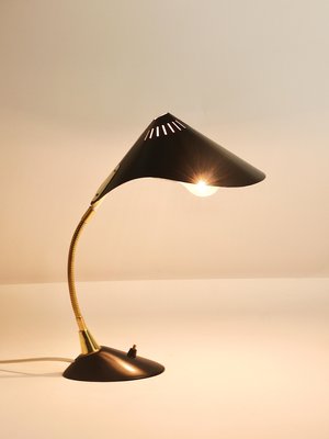 Mid-Century Brass Table Lamp, 1950s-MWV-1720373