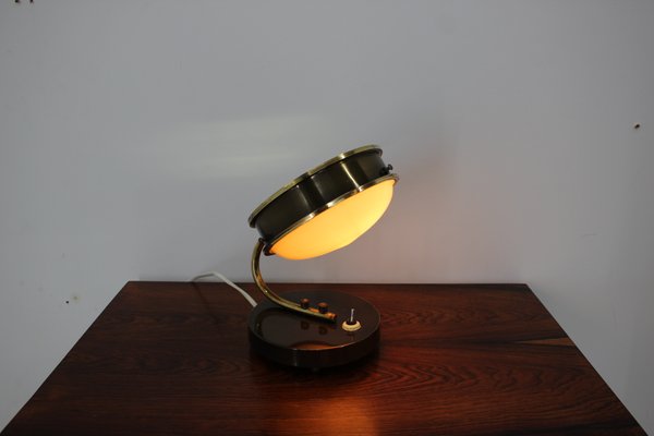 Mid-Century Brass Table Lamp, 1950s-TZ-562446