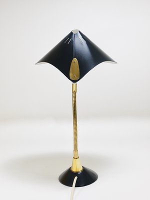 Mid-Century Brass Table Lamp, 1950s-MWV-1720373