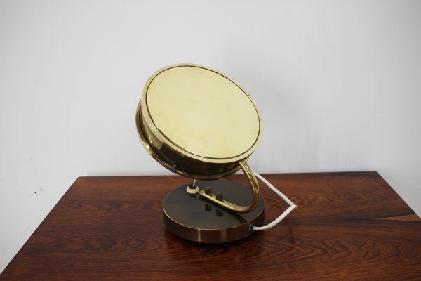 Mid-Century Brass Table Lamp, 1950s-TZ-562446