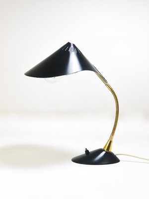 Mid-Century Brass Table Lamp, 1950s-MWV-1720373