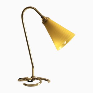 Mid-Century Brass Table Lamp, 1950s-SY-1704012