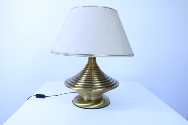 Mid-Century Brass Table Lamp-SXX-669645