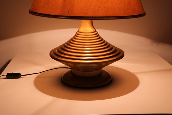 Mid-Century Brass Table Lamp-SXX-669645