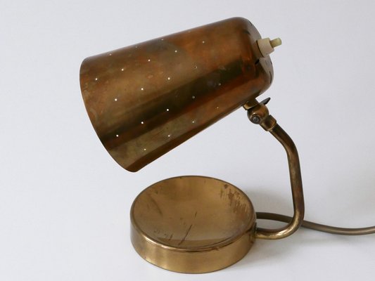 Mid-Century Brass Table Lamp from Boréns Borås, 1950s-WPT-2019869