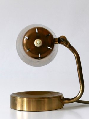 Mid-Century Brass Table Lamp from Boréns Borås, 1950s-WPT-2019869