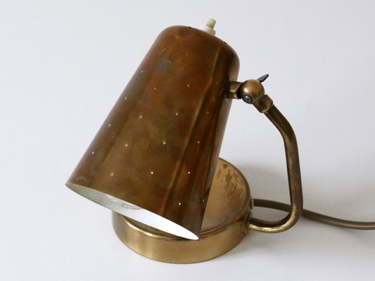 Mid-Century Brass Table Lamp from Boréns Borås, 1950s-WPT-2019869