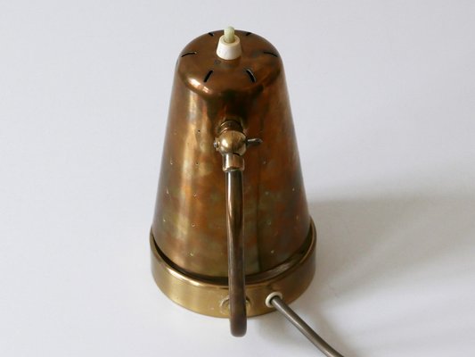 Mid-Century Brass Table Lamp from Boréns Borås, 1950s-WPT-2019869