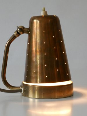 Mid-Century Brass Table Lamp from Boréns Borås, 1950s-WPT-2019869