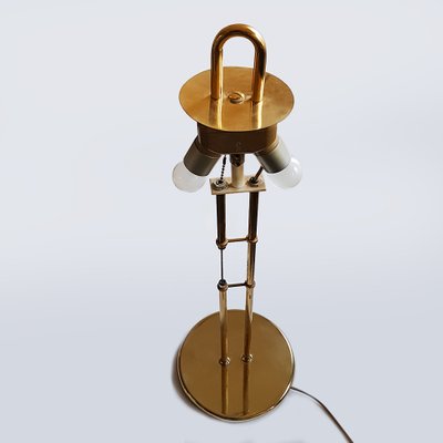 Mid-Century Brass Table Lamp from Dijkstra Lampen, 1980s-NUX-1259720