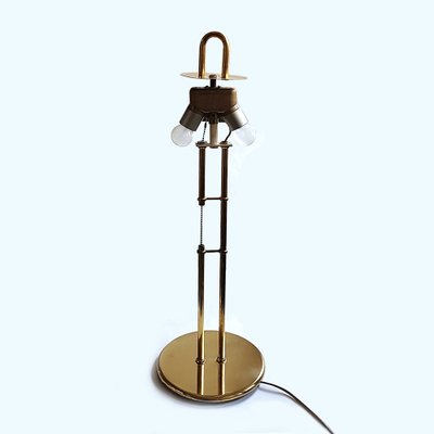 Mid-Century Brass Table Lamp from Dijkstra Lampen, 1980s-NUX-1259720