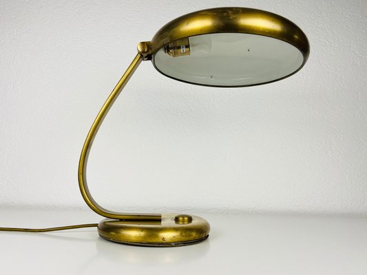 Mid-Century Brass Table Lamp from Hillebrand, 1960s-PUK-880233