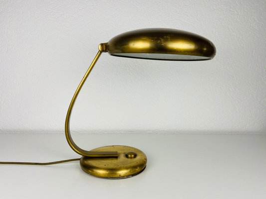 Mid-Century Brass Table Lamp from Hillebrand, 1960s-PUK-880233