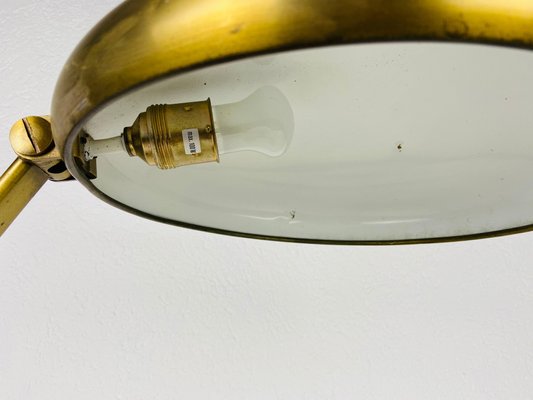 Mid-Century Brass Table Lamp from Hillebrand, 1960s-PUK-880233