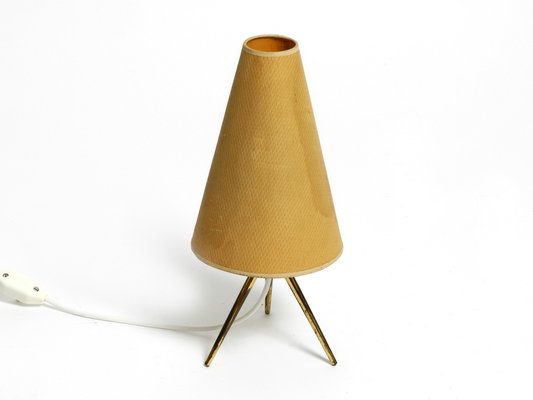 Mid-Century Brass Tripod Table Lamp, 1950s-RR-1779672