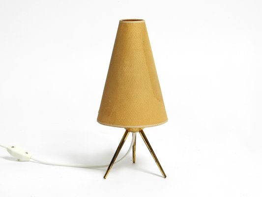 Mid-Century Brass Tripod Table Lamp, 1950s-RR-1779672