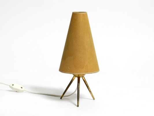 Mid-Century Brass Tripod Table Lamp, 1950s-RR-1779672