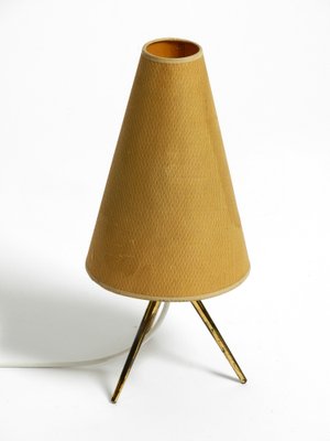 Mid-Century Brass Tripod Table Lamp, 1950s-RR-1779672