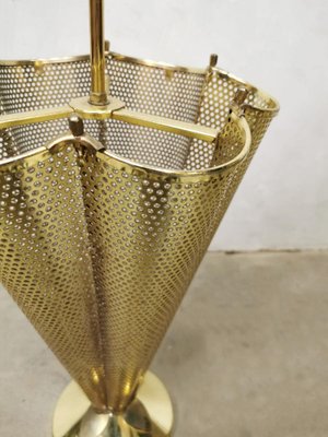 Mid-Century Brass Umbrella Stand, 1970s-BW-1065958