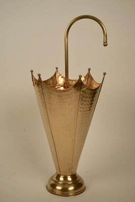 Mid-Century Brass Umbrella Stand-BAF-1168827