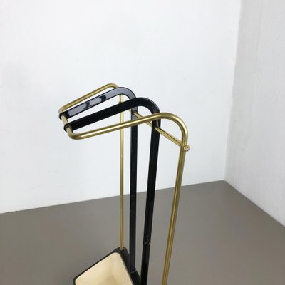 Mid-Century Brass Umbrella Stand, Germany, 1950s-QZ-1053311