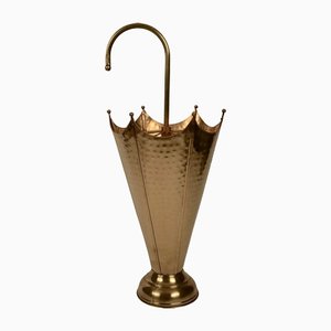 Mid-Century Brass Umbrella Stand-BAF-1168827