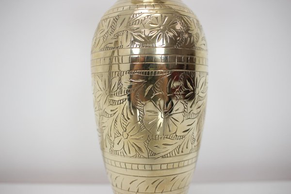 Mid-Century Brass Vase, 1960s-TZ-1062764