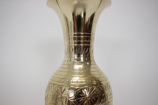 Mid-Century Brass Vase, 1960s-TZ-1062764