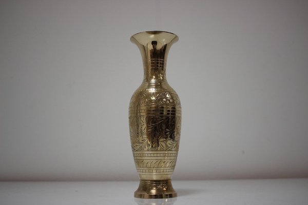 Mid-Century Brass Vase, 1960s-TZ-1062764