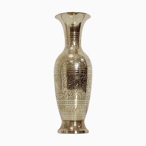 Mid-Century Brass Vase, 1960s-TZ-1062764