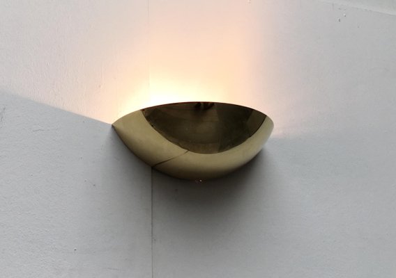 Mid-Century Brass Wall Lamp-UAH-928999