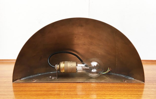 Mid-Century Brass Wall Lamp-UAH-928999