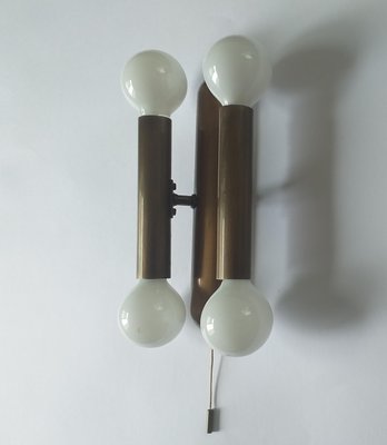 Mid-Century Brass Wall Light from Fischer Leuchten, 1970s-TZ-746223