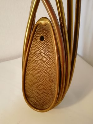 Mid-Century Brass Wall Light, Italy, 1950s-HNE-1062540