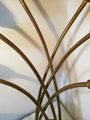 Mid-Century Brass Wall Light, Italy, 1950s-HNE-1062540