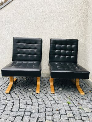 Mid-Century Bratislava Lounge Chairs from Drevopodnik Holesov, Set of 2-YNX-552402