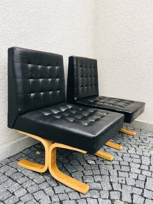 Mid-Century Bratislava Lounge Chairs from Drevopodnik Holesov, Set of 2-YNX-552402