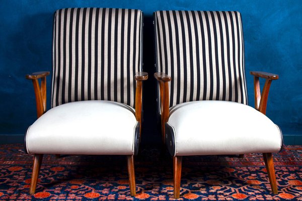 Mid-Century Brazilian Armchairs, 1950, Set of 2-MBH-1031566