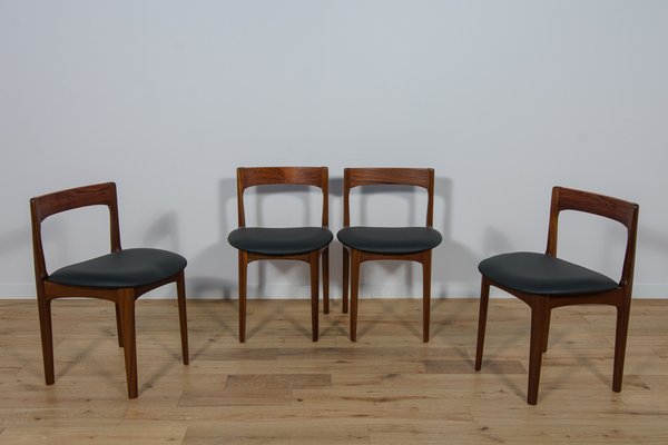 Mid-Century British Dining Chairs, 1960s, Set of 4-NIT-1798729