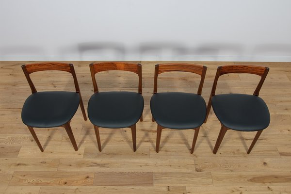 Mid-Century British Dining Chairs, 1960s, Set of 4-NIT-1798729