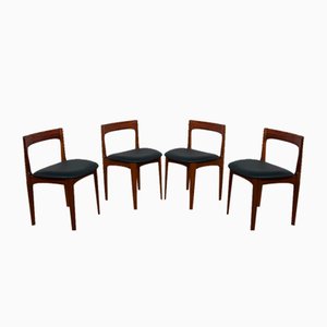 Mid-Century British Dining Chairs, 1960s, Set of 4-NIT-1798729