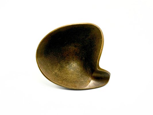 Mid-Century Bronze Ashtray attributed to Carl Auböck, Austria, 1950s-ZCY-1812014